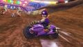 Waluigi and other racers on the course