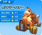 Donkey Kong in a kart, in Mario Kart Arcade GP DX