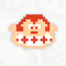 A sticker in Mario Kart World
