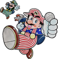 Mario and Luigi Super Mario World! Mario Open Golf, cover