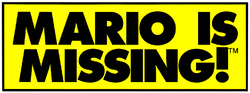 Logo for the PC, SNES, and NES versions of Mario is Missing!