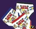 Young boy briefs with images of Mario on them