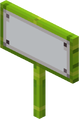 Bamboo Sign