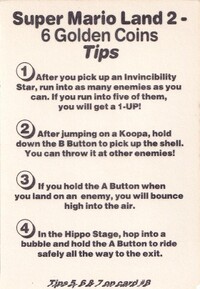 A Nintendo Game Boy Trading Card.