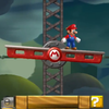 Squared screenshot of a Remote-Control Platform from New Super Mario Bros. U.