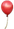 Artwork of a Red Balloon from Donkey Kong Country: Tropical Freeze.