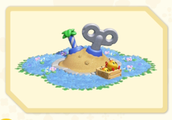 Menu Icon of the First Bloom Garden (Courtyard) decoration in Super Mario Bros. Wonder – Nintendo Switch 2 Edition + Meetup in Bellabel Park.
