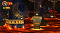 Tumblin' Temple from Donkey Kong Country Returns