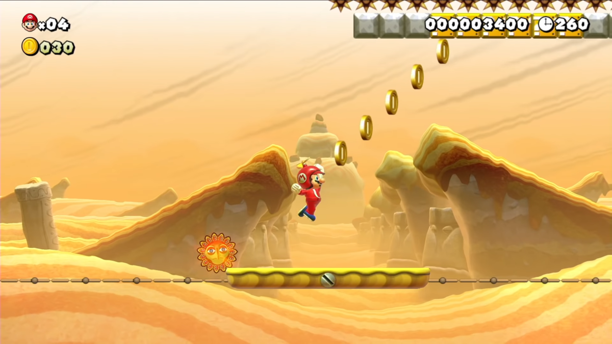 File:Under the Angry Sun SMM2.png - Super Mario Wiki, the Mario ...