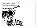 Slideshow comic panel in WarioWare: Snapped!