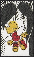 Second card of November in the Club Nintendo Hanafuda deck.
