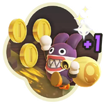 Super Mario Bros. Wonder – Nintendo Switch 2 Edition + Meetup in Bellabel Park Coin Counting Attraction Icon