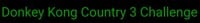 The logo for the Donkey Kong Country 3 Challenge