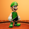 Luigi from Mario Strikers: Battle League.