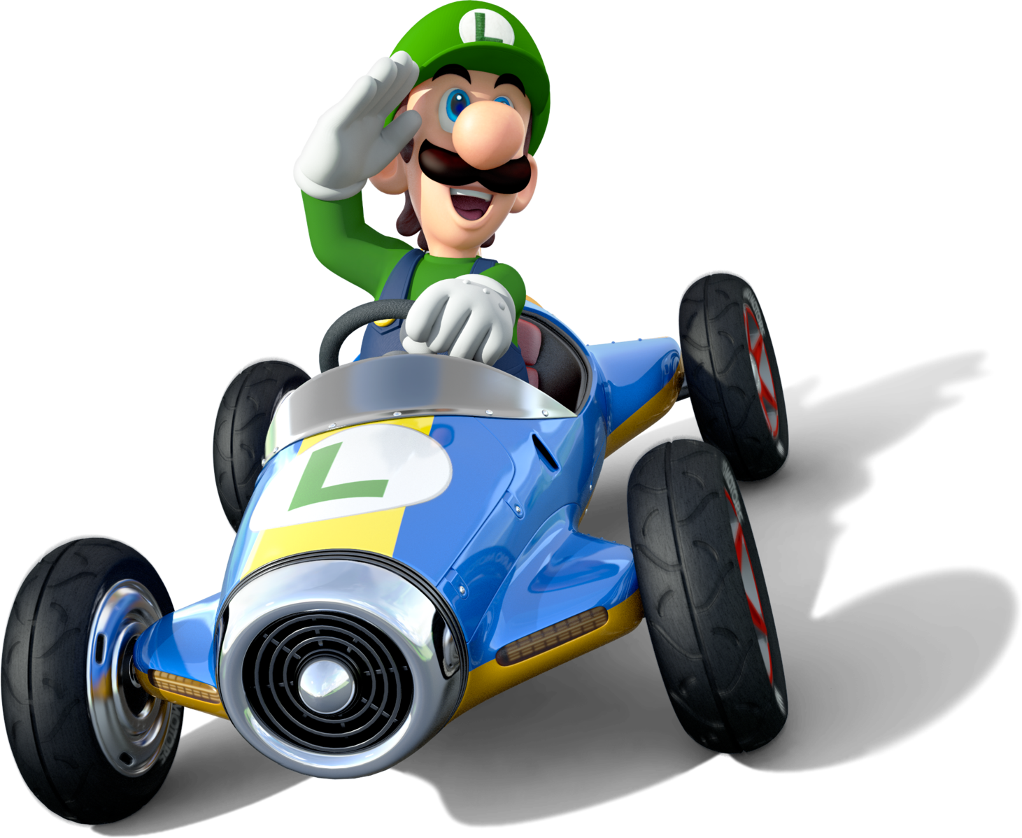 Fileluigi Artwork Mario Kart 8png Super Mario Wiki The Mario Encyclopedia 8364