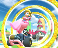 Thumbnail of the Ring Race bonus challenge held on 3DS Mario Circuit