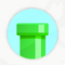 A sticker in Mario Kart World