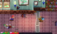 The trip status in Mario & Luigi: Superstar Saga and Mario & Luigi: Superstar Saga + Bowser's Minions.