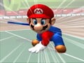 Mario readying the Spin Jump Return