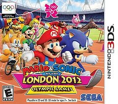 Mario & Sonic at the London 2012 Olympic Games cover for Nintendo 3DS.