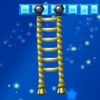 Squared screenshot of a Rope Ladder from New Super Luigi U.