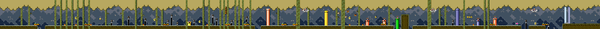 Outrageous: The whole level from left to right. From Super Mario World.