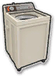 Washing Machine icon from Paper Mario: Color Splash