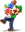 Holiday 2022 artwork of Luigi