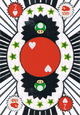 Two of Hearts card in the Platinum Playing Cards: Official Club Nintendo Collection deck.