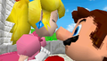 Peach kisses Mario SM64DS.png