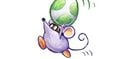 Picture of a Little Mouser carrying a Yoshi Egg, shown as an answer to the fifth question in Trivia: Are you an expert Yoshi-ologist?