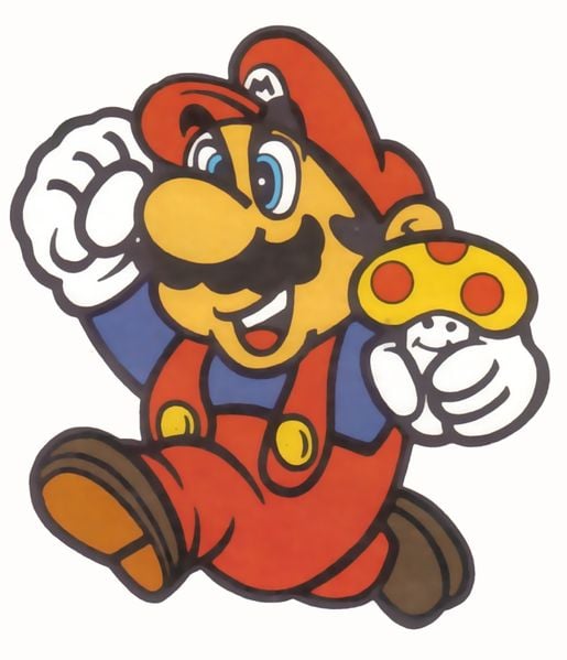 File:SMBLL Jumping Mario With Mushroom Artwork.jpg