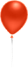 In-game render of a red Balloon in Super Mario Galaxy 2.