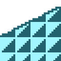 The Super Mario Bros. 3 underground Gentle Slope