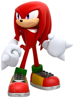 Knuckles's spirit sprite from Super Smash Bros. Ultimate