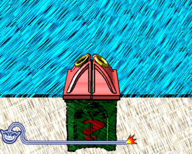 Coming Unhinged in WarioWare: Smooth Moves.