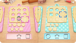 Cookie Cutters from Super Mario Party Jamboree