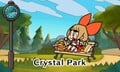 Lulu eating at Crystal Park