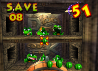 Peril Path Panic from the game Donkey Kong 64