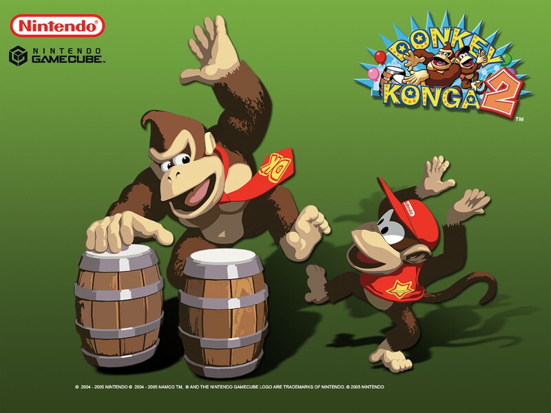 File:Donkey Konga 2 wallpaper.jpg