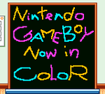 The title card of the Game Boy Color Promotional Demo.
