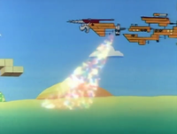The Kooper-Dooper Raiser-Upper in action from The Adventures of Super Mario Bros. 3
