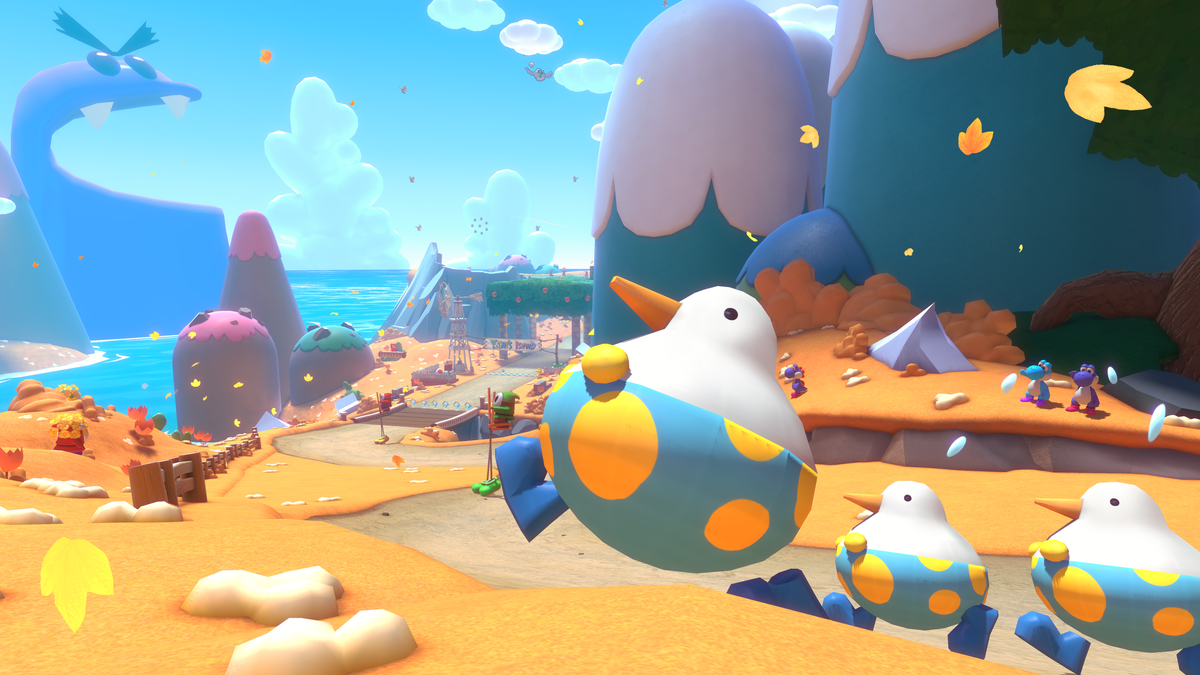 File:MK8D Yoshis Island Huffin Puffins.png - Super Mario Wiki, the ...