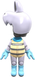 The Dry Bones Mii Racing Suit from Mario Kart Tour