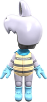 The Dry Bones Mii Racing Suit from Mario Kart Tour