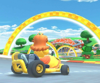 Thumbnail of the Daisy Cup challenge from the New York Tour; a Ring Race challenge set on GCN Yoshi Circuit