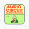 A sticker in Mario Kart World