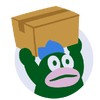 A sticker from Mario Kart World