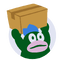 A sticker in Mario Kart World