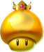 The icon for the Golden Mushroom in Mario Kart World
